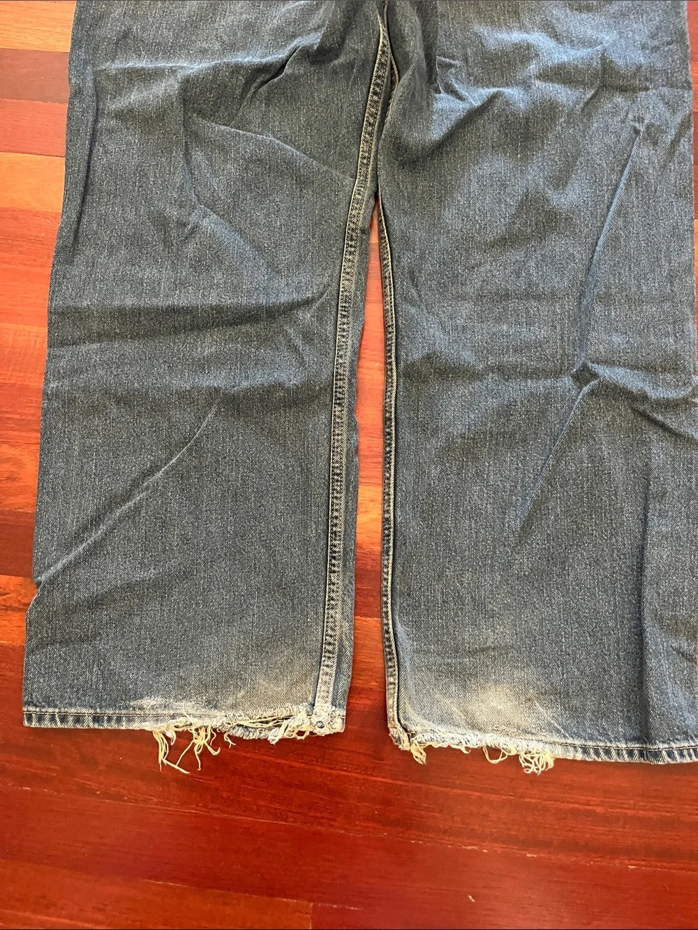 Mens 40x32 Nautica baggie straight leg blue jeans